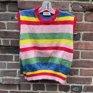 Molly Goddard Blair Striped Wool Vest